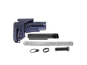 Приклад для M16/M4/AR15 DLG Tactical + Комплект буфера Чорний