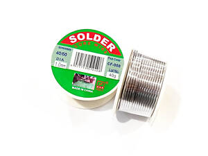 Припій Олово для паяння SOLDER 1мм/40/60/40г.