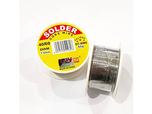 Припій Олово для паяння SOLDER 1 мм 60 г.
