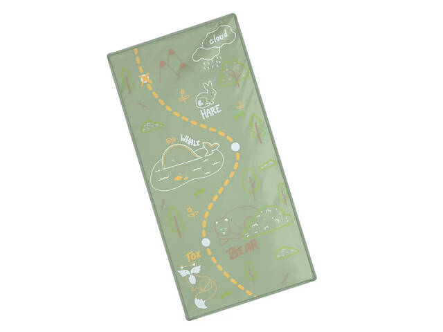 Приставне ліжко-манеж з подвійним дном Porta CRL-18103 Mint Green CARRELLO м'ятний - Фото 4