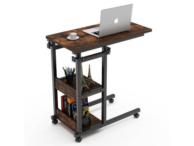 Приставний журнальний столик до дивана та ліжка - Фото 6