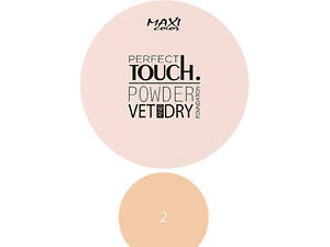 Пудра для обличчя Maxi Color Perfect Touch Matt Powder 02 (4823097121931)