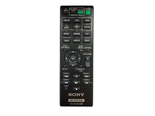 Пульт sony rm-adu138 чорний, пульт керування - Фото 1 Пульт sony rm-adu138 чорний, пульт керування - Фото 1