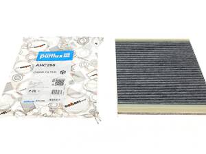 PURFLUX AHC286 Фильтр салона Chevrolet Aveo (T300) 11-/ Opel Astra J 09- (угольный)