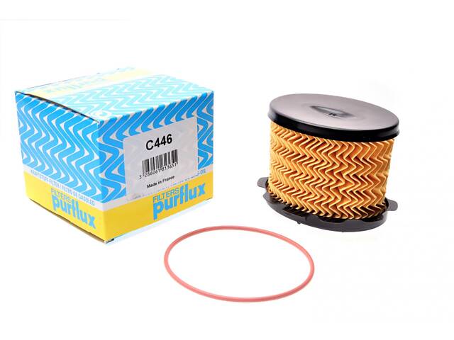 PURFLUX C446 Топливный фильтр Citroen Berlingo/Peugeot Partner 1.9D (DW8) 98- - Фото 1