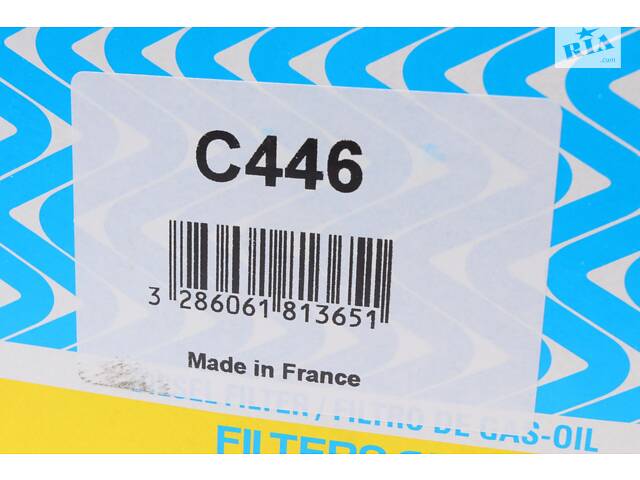 PURFLUX C446 Топливный фильтр Citroen Berlingo/Peugeot Partner 1.9D (DW8) 98- - Фото 5