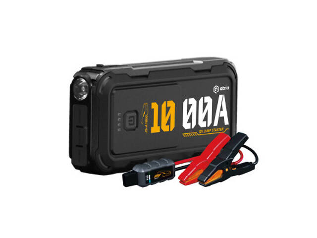 Пусковий зарядний пристрій Atria 10000mAh 1000A QC18W LED ліхтарик (JS-A1000) - Фото 3