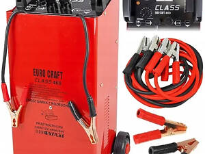 Пуско-зарядний пристрій Euro Craft CLASS 650 : Ток 650А Вольтаж 12/24В Ємність акумулятора 60-1550А*год Польща
