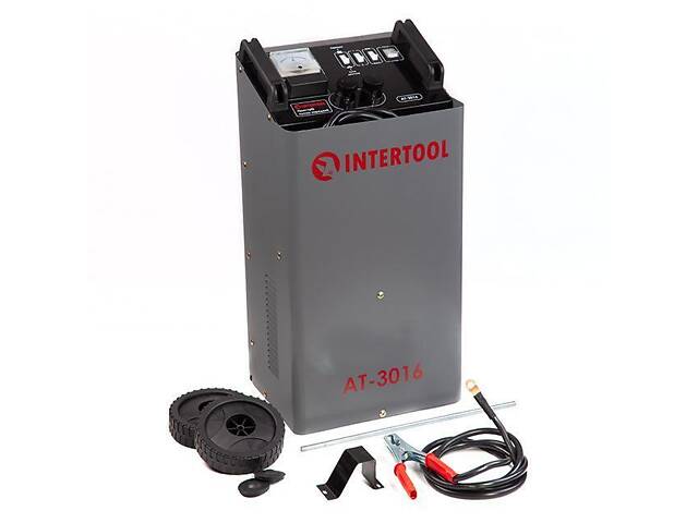 Пускозарядний пристрій 12 В - 24 В 300 А 1.2 кВт INTERTOOL AT-3016 - Фото 4