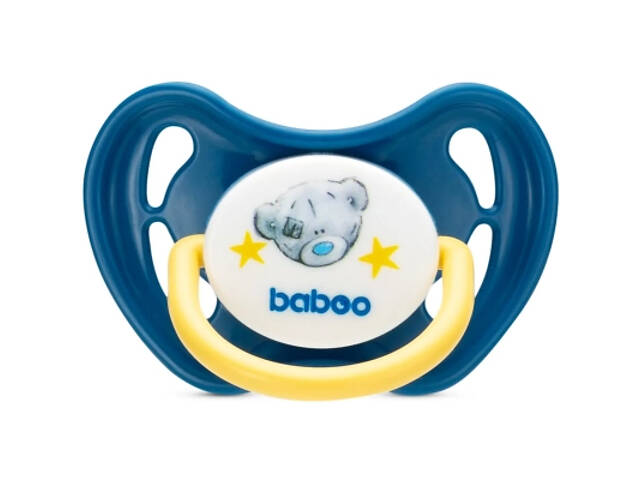 Пустушка Baboo Me To You 6+ міс. синя (90414) - Фото 1