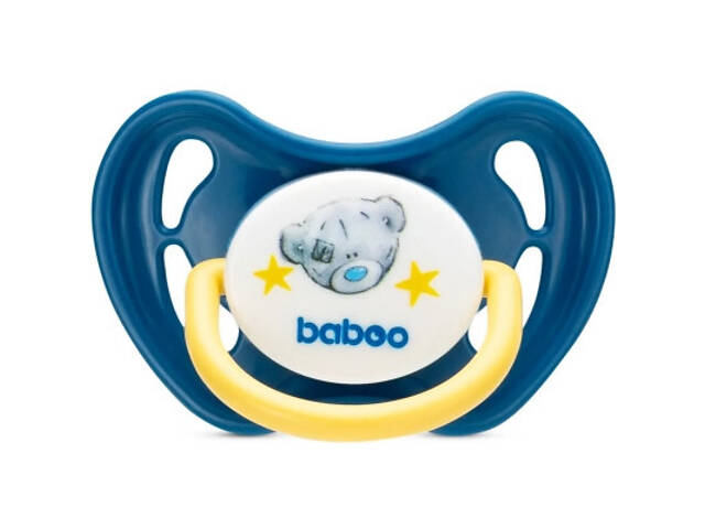 Пустушка Baboo Me To You 6+ міс. синя (90414) - Фото 1