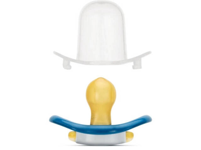 Пустушка Baboo Me To You 6+ міс. синя (90414) - Фото 3