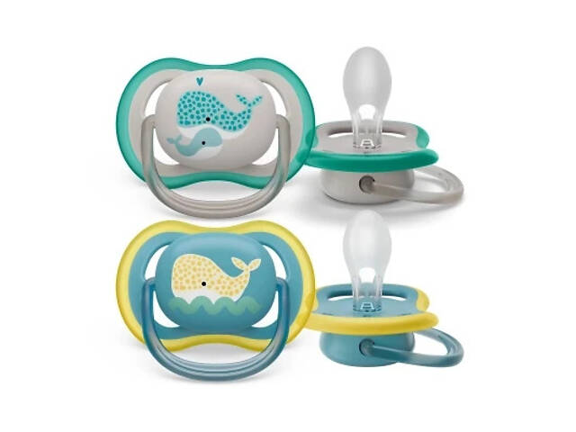Пустушка Philips AVENT Ultra Air 18+ міс 2 шт (SCF349/24) - Фото 1