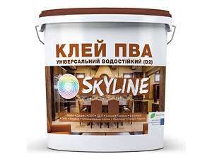 ПВА Клей универсальный водостойкий D2 SkyLine 5 кг Белый