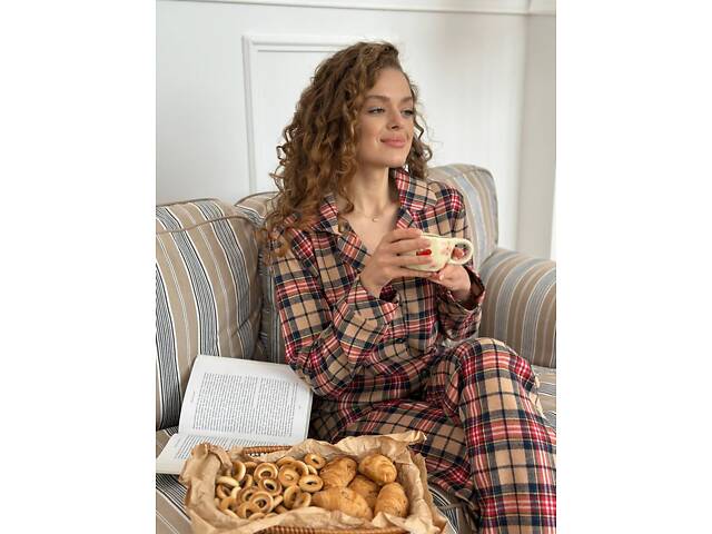 Піжама бежева DO3816/1 - Фото 5