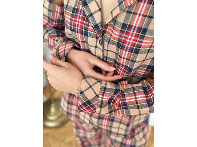 Піжама бежева DO3816/1 - Фото 6