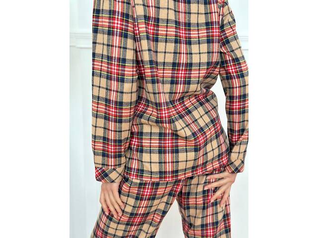 Піжама бежева DO3816/1 - Фото 9