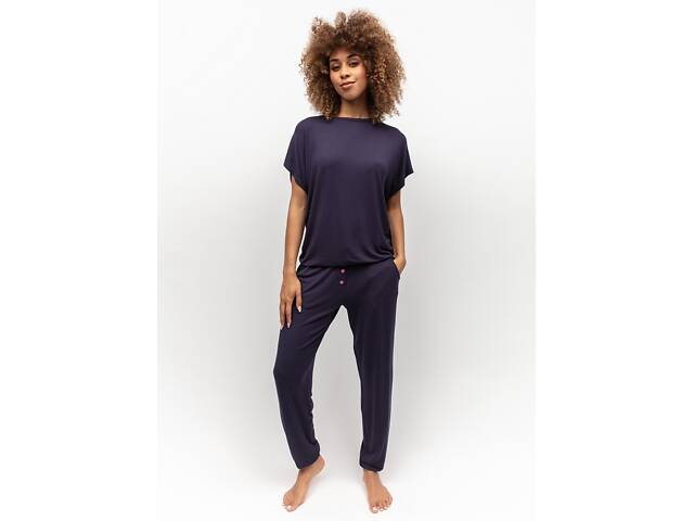 Піжама жіноча Cyberjammies Avery 0083-0082 24/5XL Синій (5051877508194) - Фото 1