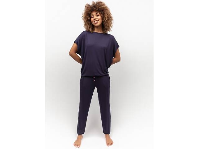 Піжама жіноча Cyberjammies Avery 0083-0082 24/5XL Синій (5051877508194) - Фото 2