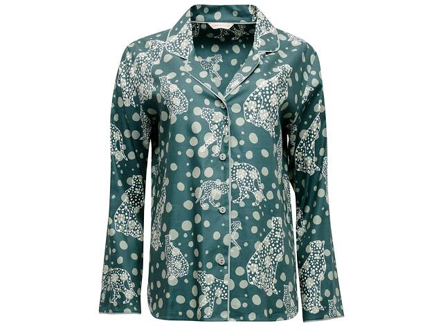 Піжама жіноча Cyberjammies Hannah 9755-9756 18/2XL Зелено-біла (5051877458055) - Фото 3