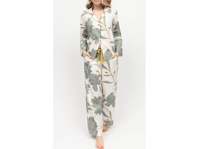 Піжама жіноча Cyberjammies Piper 0426-0427 24/5XL Біло-зелений (5051877521704) - Фото 1