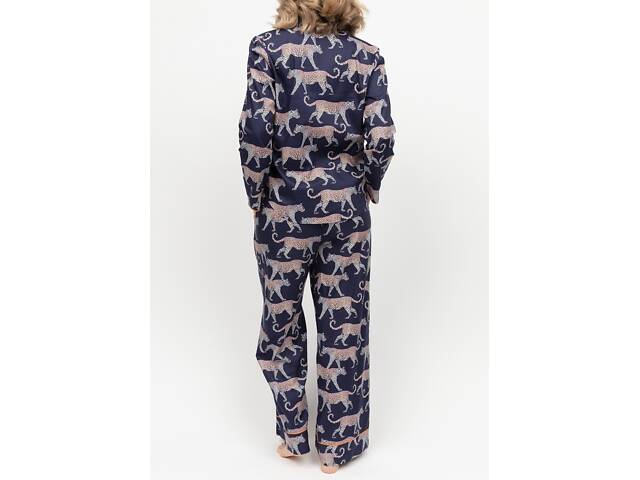 Піжама жіноча Cyberjammies Taylor 0362-0363 26/6XL Синьо-бежевий (5051877516472) - Фото 2
