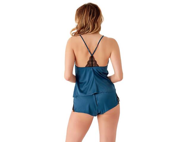 Піжама жіноча Gossard VIP Confession 19511-19512 L Black Teal (ZIK0000026022) - Фото 3