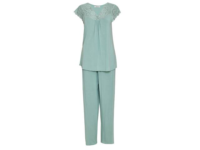 Піжама жіноча Nora Rose Julia 1911 12/M М'ятний (5051877484825) - Фото 1