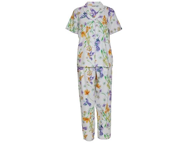 Піжама жіноча Nora Rose Lorelei 1921 10/S Молочний (5051877485532) - Фото 3