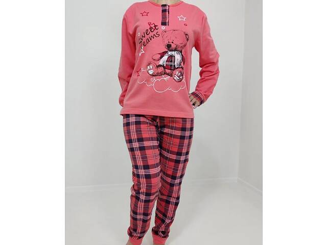 Піжама жіноча Triko Sweet dreams 56-58 Кораловий (60747728-3) - Фото 1
