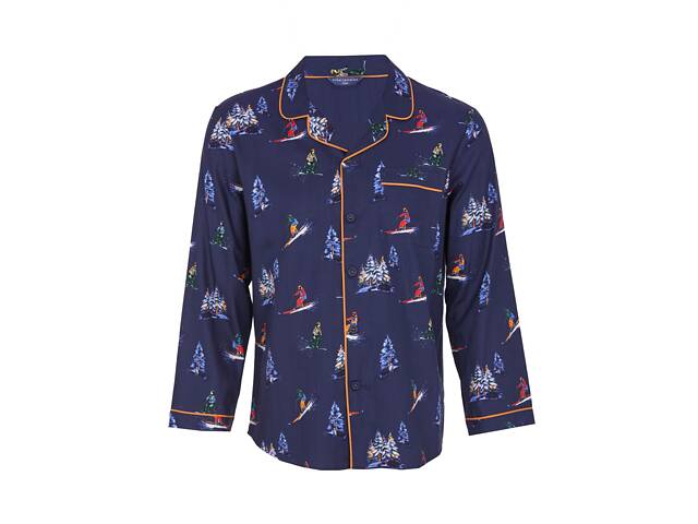 Піжама чоловіча Cyberjammies Alpes 3095-3096 XL Синій (5051877573352) - Фото 4