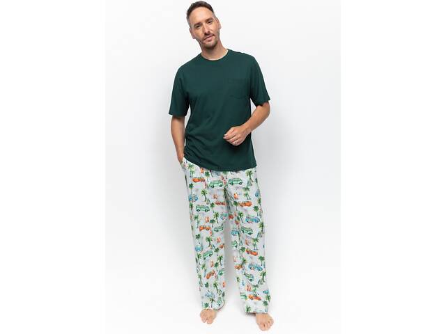 Піжама чоловіча Cyberjammies Bodhi 6995-6993 XL Різнокольорова (5051877483910) - Фото 1