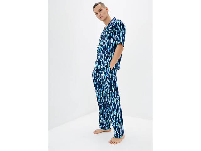 Піжама чоловіча Cyberjammies Elliot 6562-6563 XL Surfboard Print (ZIK0000025650) - Фото 3