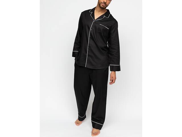 Піжама чоловіча Cyberjammies Hotel 3066_BLK M Чорний (ZIK0000028200) - Фото 2