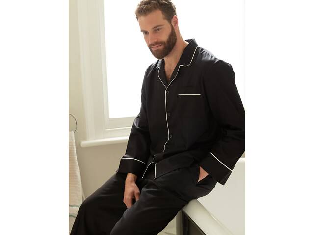 Піжама чоловіча Cyberjammies Hotel 3066_BLK M Чорний (ZIK0000028200) - Фото 5