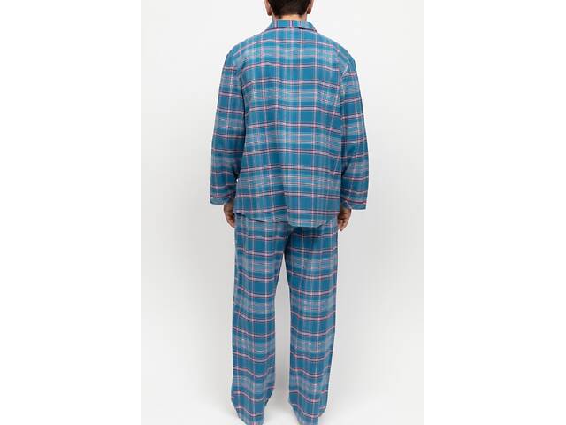 Піжама чоловіча Cyberjammies Montana 3039-3040 S Блакитний (5051877532618) - Фото 2