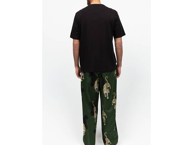 Піжама чоловіча Cyberjammies Olive 3124-3122 L Оливково-чорний (5051877617834) - Фото 2
