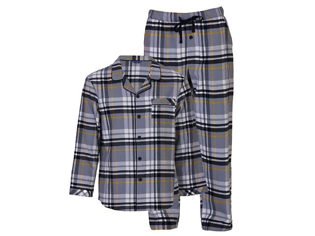 Піжама чоловіча Cyberjammies Parker 3028-3029 M Сіро-біла (5051877532229) - Фото 3