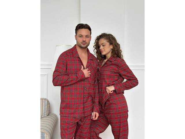 Піжама чоловіча червона DO3813 - Фото 6