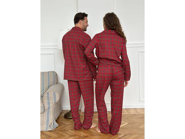 Піжама чоловіча червона DO3813 - Фото 10
