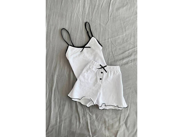 Піжама Perfect Female Morning Біла M (191PJ-36SS) - Фото 4