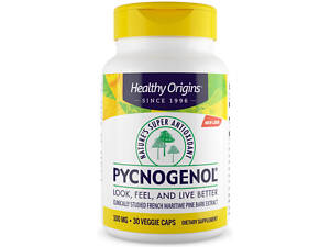 Пикногенол для сосудов Healthy Origins Pycnogenol 100 мг 30 капс