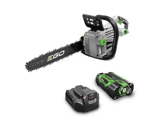 Пила ланцюгова акумуляторна EGO CS1401E 35см з АКБ і ЗП в компл - Фото 3