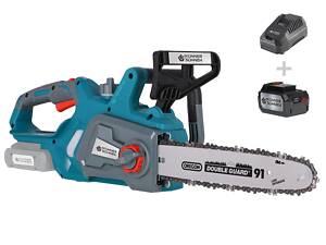 Пила ланцюгова акумуляторна Konner&amp;Sohnen KS CS20V-12, 20В, акб 1?4А·год 3.5кг (KSCS20V-12SETMAX)
