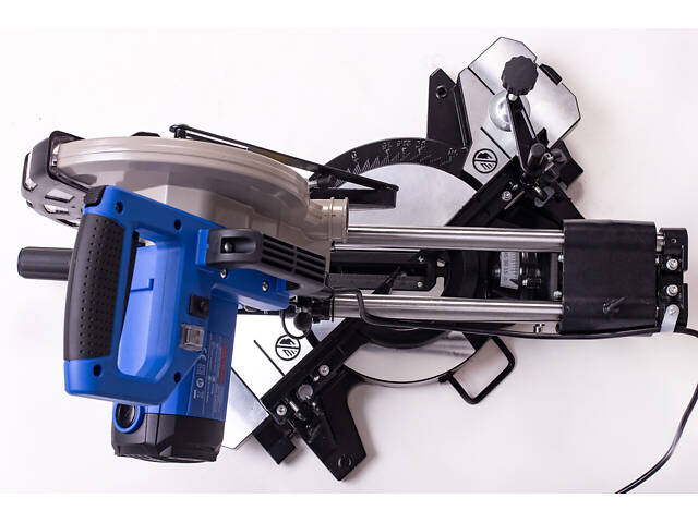 Пила торцовочная c протяжкой AL-FA ALMS250-2S 2500 Вт | диск 255 мм | протяжка 300 мм - Фото 3