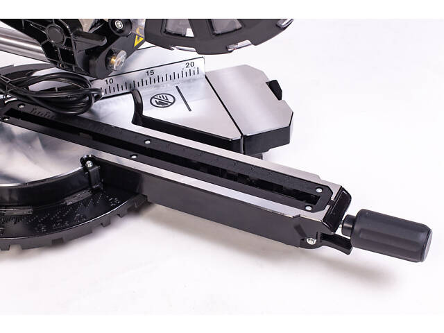 Пила торцовочная c протяжкой AL-FA ALMS250-2S 2500 Вт | диск 255 мм | протяжка 300 мм - Фото 4