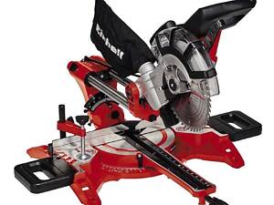 Пила торцювальна Einhell TC-SM 2131/1 Dual з протяжкою, 1800Вт, 310мм, лазер (4300390)