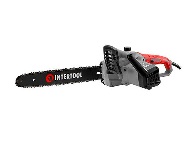 Пила цепная электрическая Intertool 1600Вт x 16' двигатель боковой (DT-2200) - Фото 1