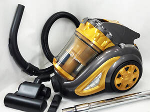 Пылесос для сухой уборки с турбощеткой Domotec MS-4408 3600 Вт без мешка циклонный колбовый контейнерный