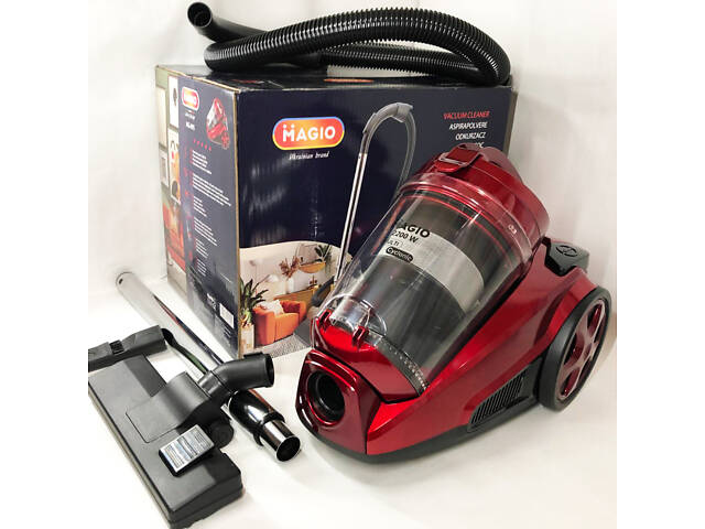 Пилосос Magio MG-895, Пилосос колбовий без мішка, Хороший пилосос для дому, Пилосос для дому потужний - Фото 1